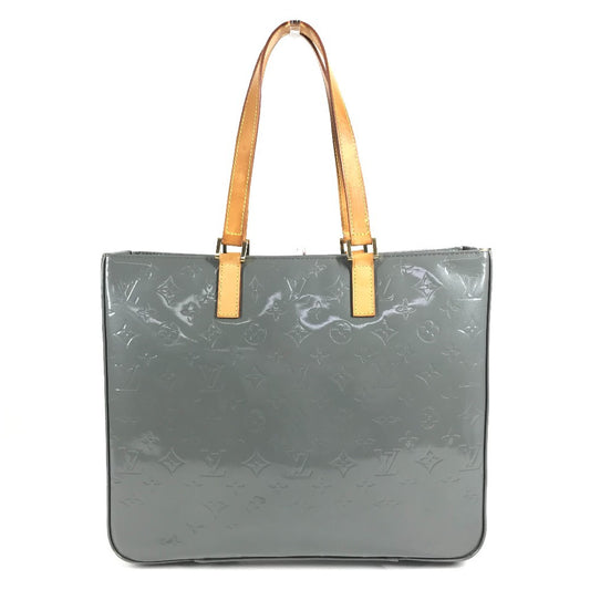 LOUIS VUITTON M91028 โมโนแกรม เวอร์นิ โคลัมบัส กระเป๋าสะพาย กระเป๋าสะพายข้าง กระเป๋าถือ โมโนแกรม เวอร์นิ ยูนิเซ็กซ์ กรี เทา