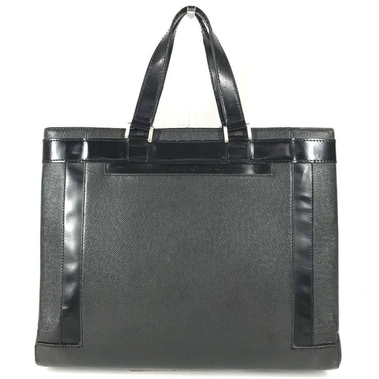 LOUIS VUITTON M31022 Taiga Kasbeck PM Kasbeck PM Bag Tote Bag Business bag Hand Bag Taiga Leather Ardoise Black Used