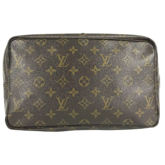 LOUIS VUITTON M47522 Monogram Trousse Toilette 28 Trousse Toilette 28 Cosmetics Pouch Clutch Bag Cosmetics Pouch MonogramCanvas Brown Used