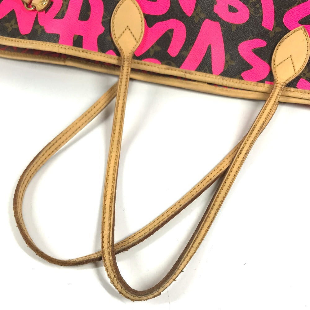 LOUIS VUITTON M93701 MonogramGraffiti Neverfull GM Neverfull GM Tote Bag shoulder bag Shoulder Bag MonogramGraffitiCanvas Fuchsia pink Used