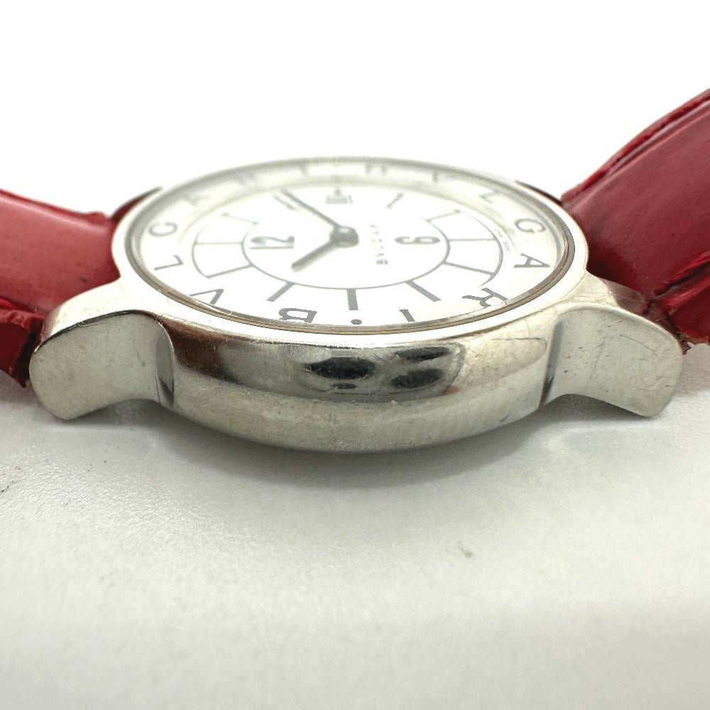 BVLGARI Solotempo Quartz Date Watch, Stainless Steel, Women's, Silver