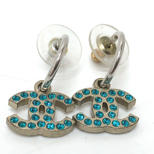 CHANEL 06P ココマーク ラインストーン ピアス メタル レディース - brandshop-reference