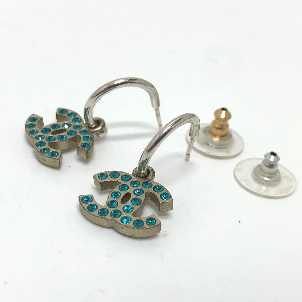 CHANEL 06P ココマーク ラインストーン ピアス メタル レディース - brandshop-reference