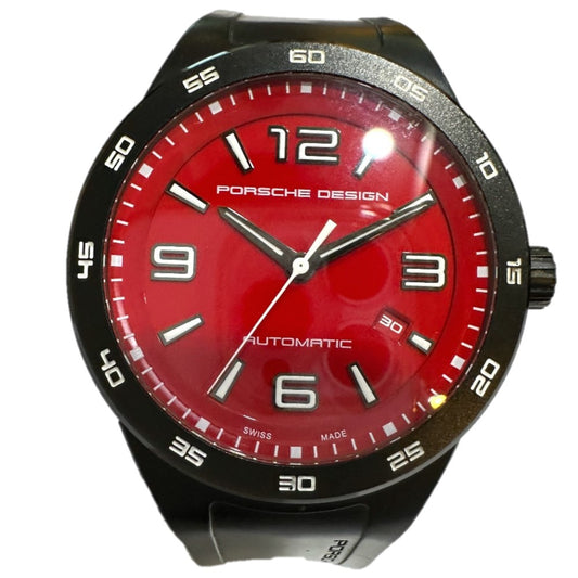 Porsche Design P6310 フラットシックス 44mm 自動巻き 時計 腕時計 ウォッチ 腕時計 SS メンズ ブラック - brandshop-reference