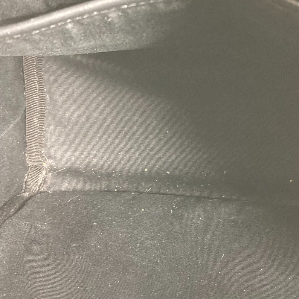SAINT LAURENT PARIS 650617 カバン ロゴ バックパック カバン リュックサック レザー/キャンバス メンズ ブラック