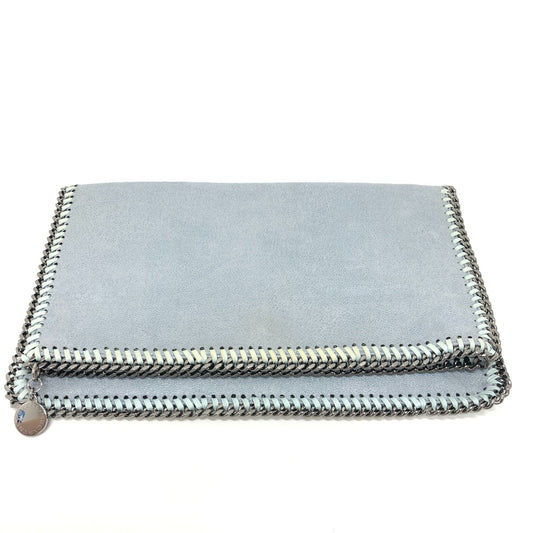 Stella McCartney Bifold Second Bag/Clutch Bag in Fabric, Blue
