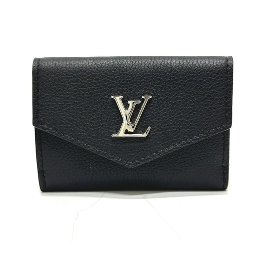 LOUIS VUITTON M63921 ポルトフォイユロックミニ イニ有 Y・F 3つ折り財布 トリヨンクレマンス メンズ ノワール - brandshop-reference