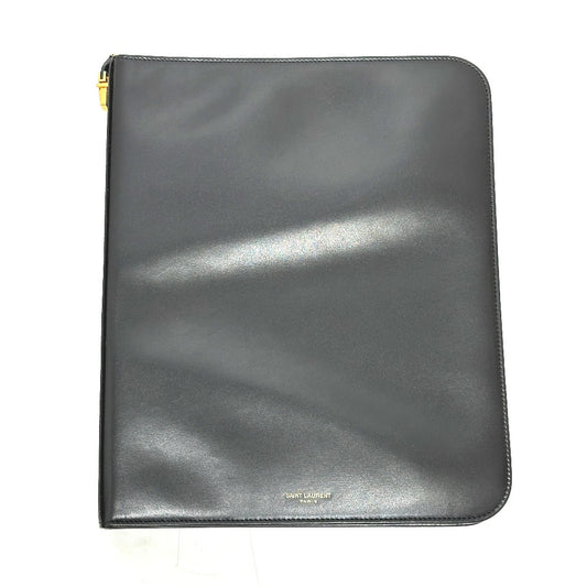 SAINT LAURENT PARIS 326604 ロゴ iPadケース レザー メンズ - brandshop-reference