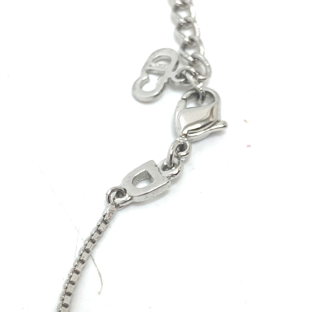 Dior ロゴプレート スター チェーン ネックレス アクセサリー 小物 ネックレス GP レディース シルバー - brandshop-reference