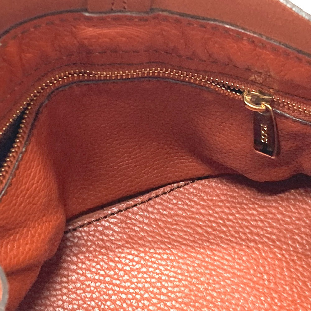 TOD’S ロゴ トートバック カバン バック 肩掛けバック トートバッグ レザー レディース ブラウン - brandshop-reference