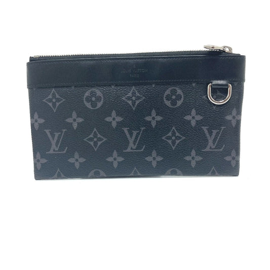 LOUIS VUITTON M44323 ポシェット ディスカバリーPM フラット ポーチ 小物 ポーチ モノグラムエクリプスキャンバス メンズ ブラック - brandshop-reference