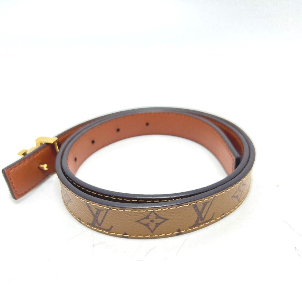 LOUIS VUITTON M0440 Belt - LV Iconic 20mm Reversible Pants Belt in Monogram Canvas, Brown, Women's
