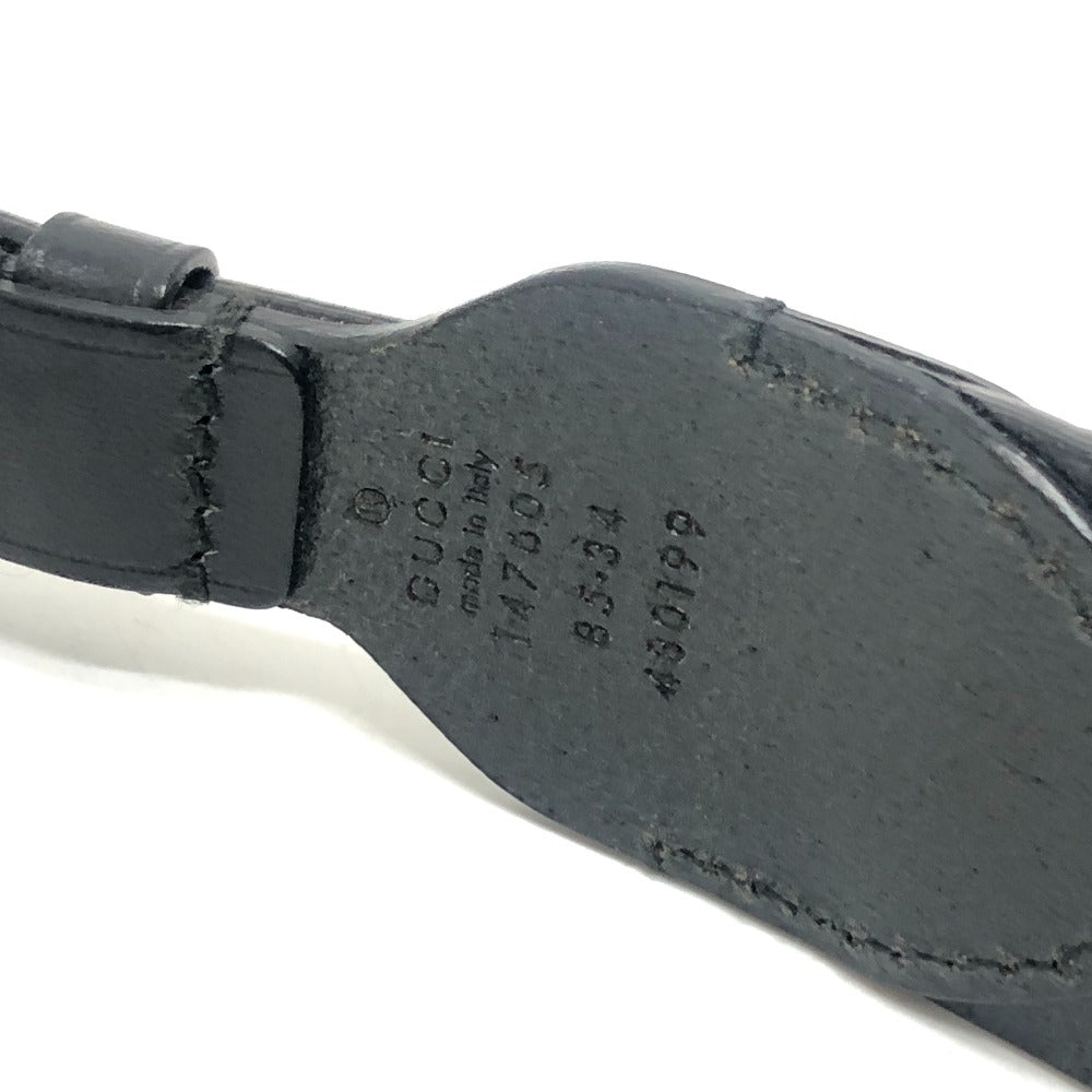 GUCCI 480199 Men's Leather Belt in Black
