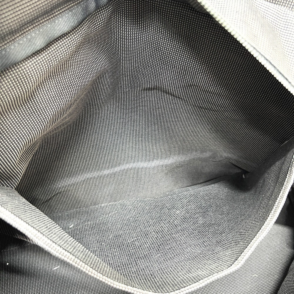 HERMES Air Line Tote GM, a men's handbag and tote bag in gray canvas.