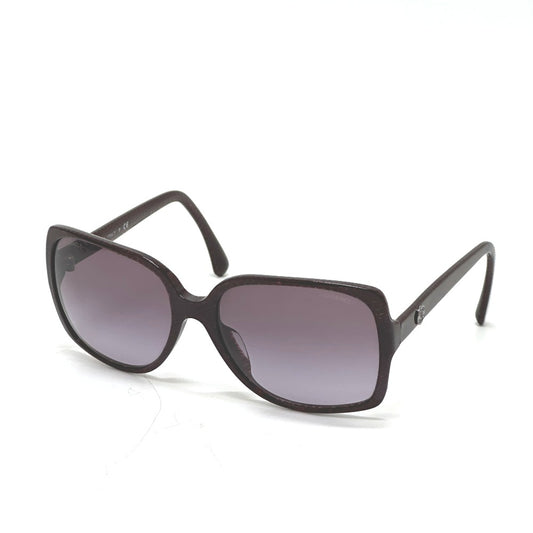 CHANEL 5267-A Coco Mark Eyeglasses Eyewear Sunglasses Plastic Women's Purple