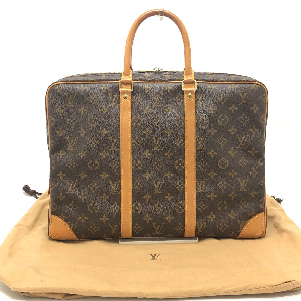 LOUIS VUITTON M53361 Porte-Document Voyage Briefcase, Document Bag, Business Bag, Monogram Canvas, Women's, Brown