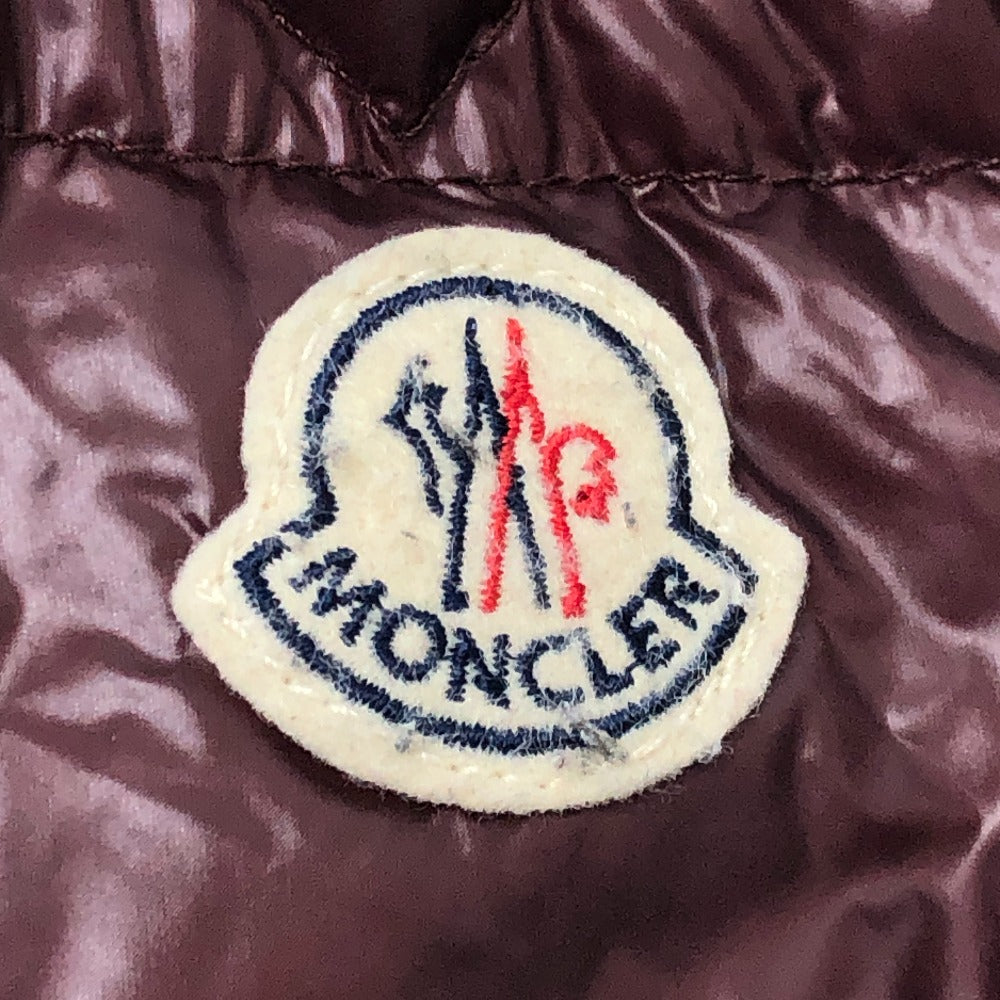 MONCLER FEDOR Women's Short Down Jacket in Nylon, Wine Red