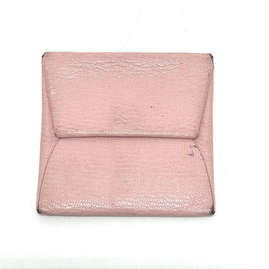 HERMES コンパクト バスティア 小物 小銭入れ 財布 コインケース シェーブルコロマンデル レディース ローズサクラ