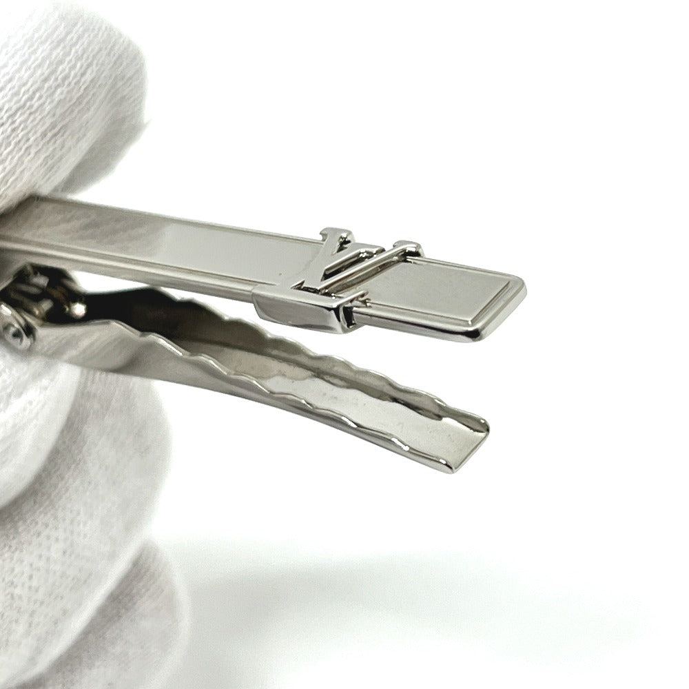LOUIS VUITTON M61981 Pince Cravate LV Initial Tie Clip, Metal, Men's, Silver