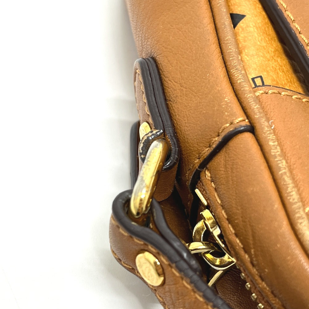 MCM MWR25VI20C0001 ヴィセトス カバン バッグ 斜め掛け ショルダーバッグ レザー レディース ブラウン