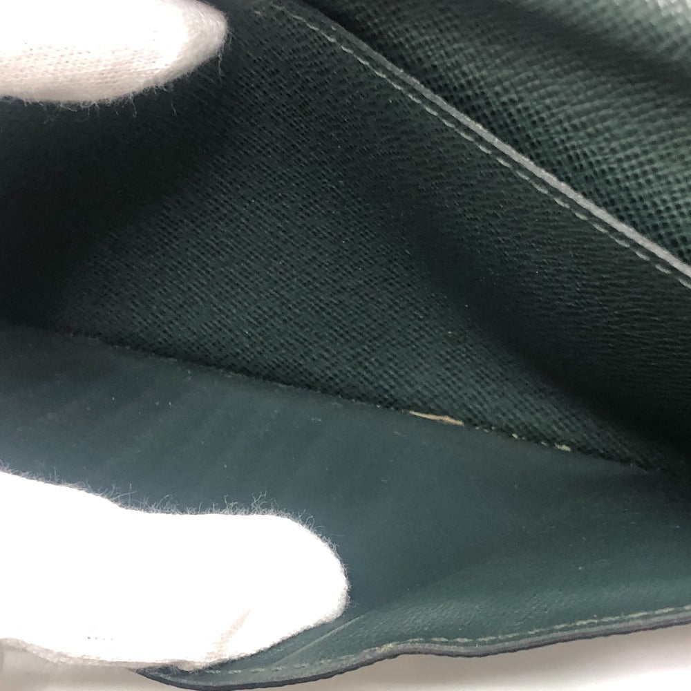 LOUIS VUITTON Portefeuille Brazza (older model) Long wallet Long Wallet Epi Leather Dark green Used