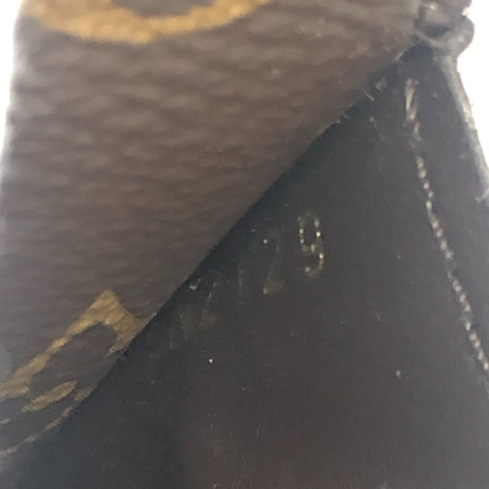 LOUIS VUITTON M58414 Portefeuille-Pallas Long Wallet Flap Long Wallet MonogramCanvas Slys Brown Used