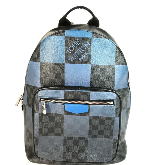 LOUIS VUITTON N40402 Damier Graphite Giant Josh NV Bag Backpack Rucksack Leather Men's Black