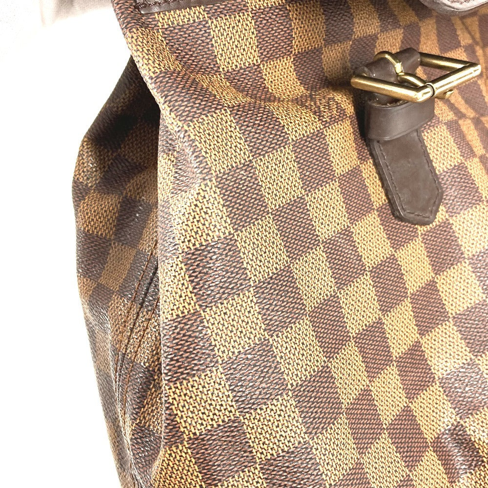 LOUIS VUITTON N41120 Damier West End GM West End GM 2WAY Bag Handbag Shoulder Bag Boston Bag Damier Canvas Unisex Ebene Brown