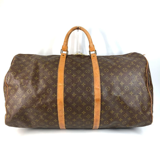 LOUIS VUITTON M41422 モノグラム キーポル60 キーポル 60 デベソ 旧型 カバン ハンドバッグ 旅行バッグ トラベルバッグ ボストンバッグ モノグラムキャンバス ユニセックス ブラウン