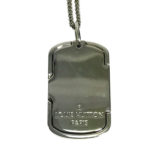 LOUIS VUITTON M62484 アクセサリー ロケットネックレス モノグラム ペンダント チェーンネックレス ネックレス メタル ユニセックス シルバー