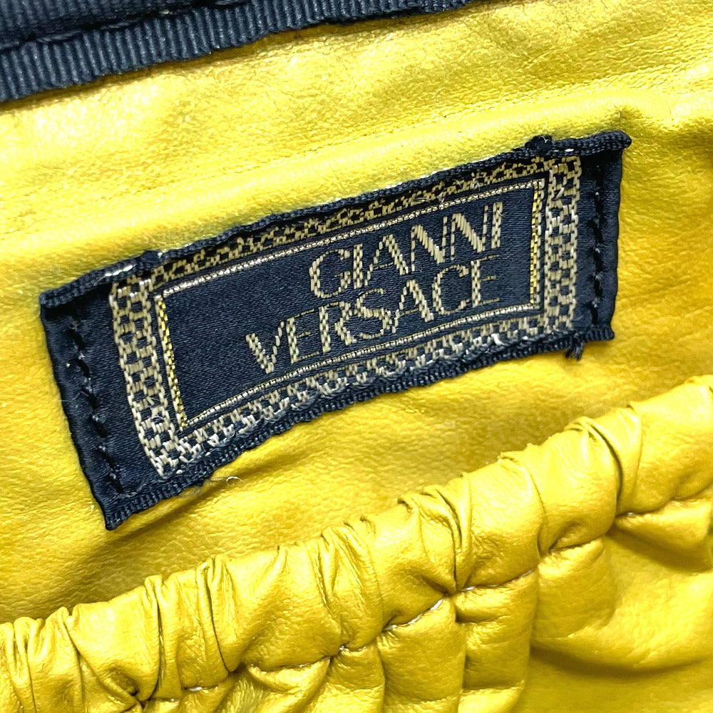 VERSACE レオパード ハンドバッグ バニティバッグ PVC/レザー レディース - brandshop-reference