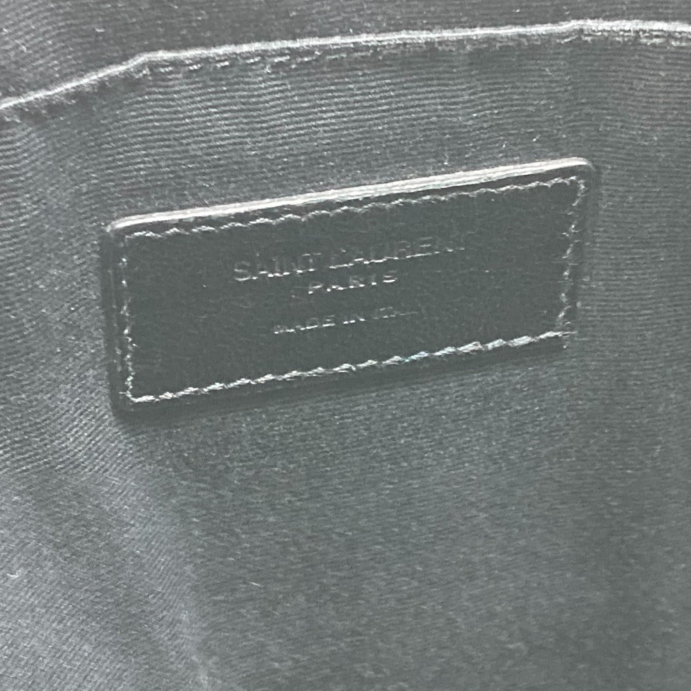 SAINT LAURENT PARIS 397294 ポーチ クラシック サンローラン ミニジップ タブレットスリーブ カバン クラッチバッグ レザー メンズ - brandshop-reference