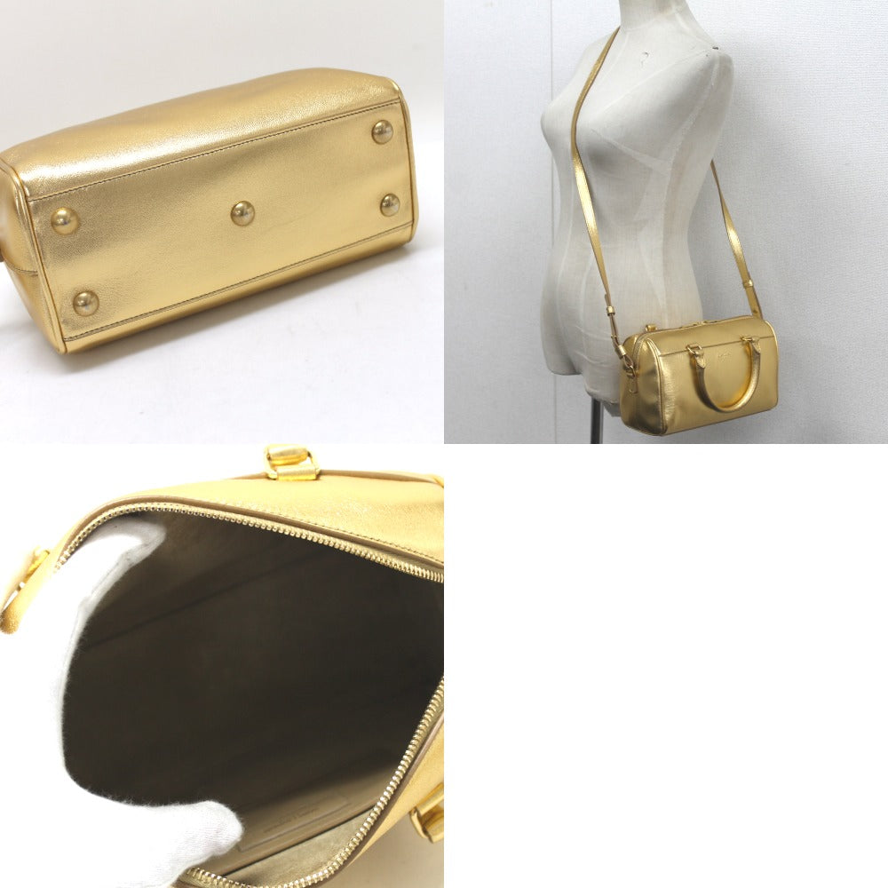 SAINT LAURENT PARIS 2WAYハンドバッグ ベビーダッフル レザー レディース ハンドバッグ - brandshop-reference