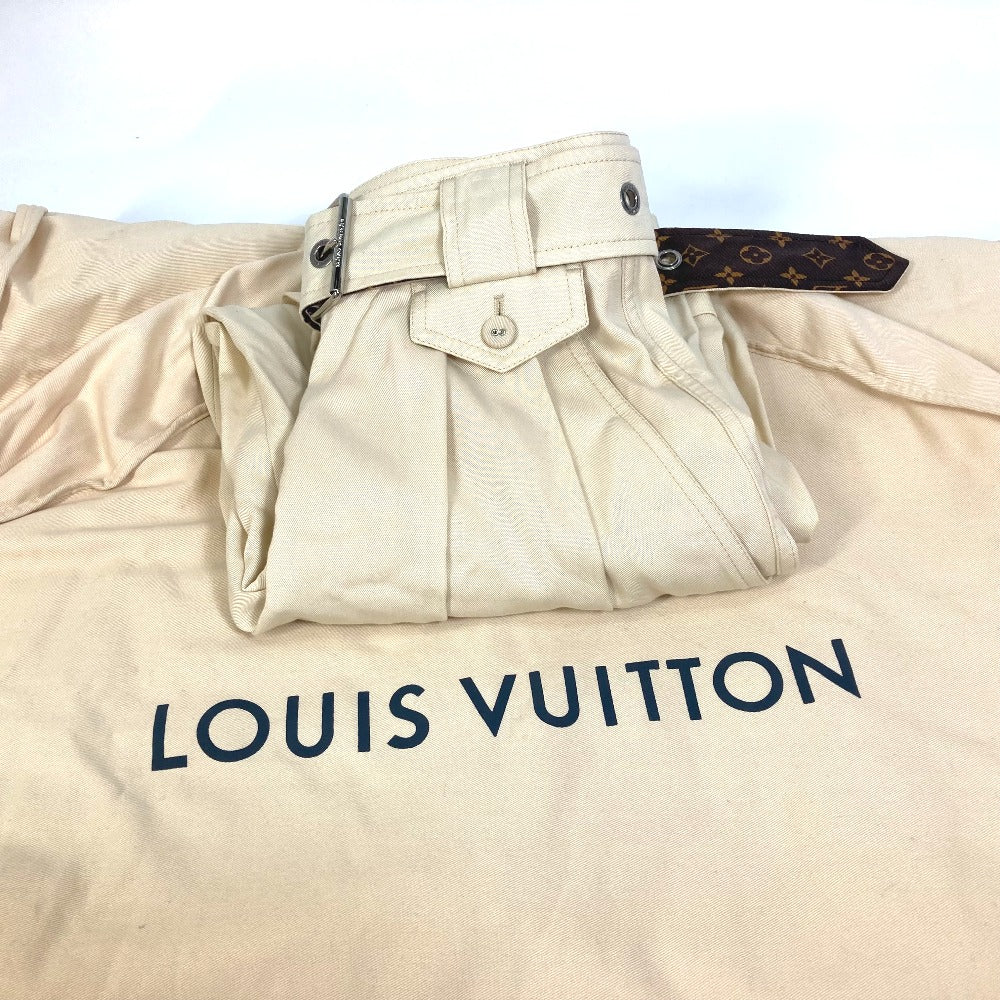 LOUIS VUITTON FKPX67 キュロット ベルト付き モノグラム チノパンツ コットン レディース - brandshop-reference