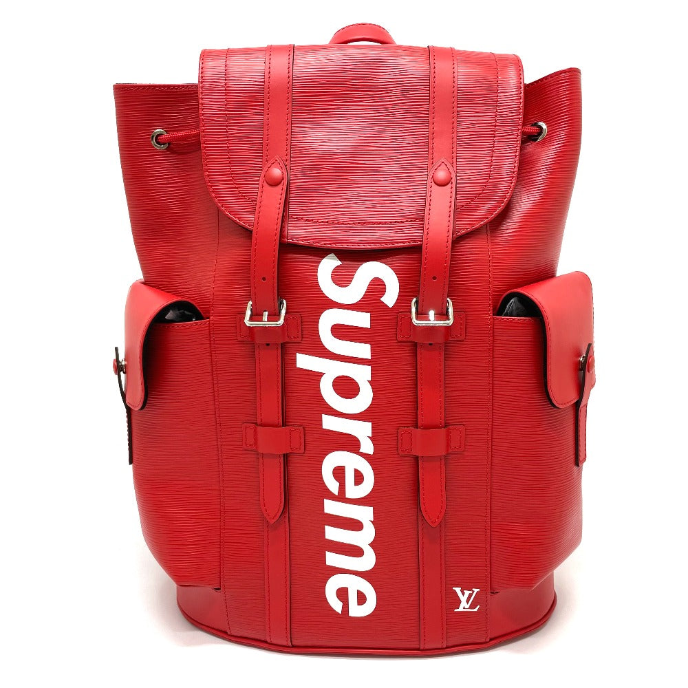 Replica Louis Vuitton x Supreme M53414 Christopher PM Backpack Epi Leather  For Sale