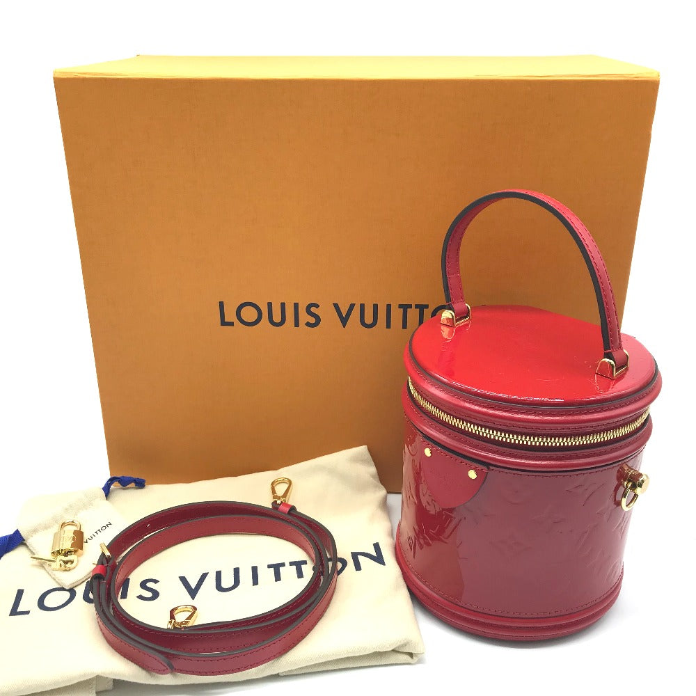 LOUIS VUITTON M53998 モノグラムヴェルニ カンヌPM カバン 2WAY 斜め掛け ハンドバッグ パテントレザー レディース - brandshop-reference
