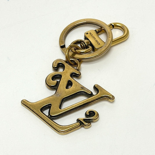 LOUIS VUITTON MP2715 NIGOコラボ ポルト クレ・スクエアードLV バッグチャーム ロゴ キーホルダー メタル メンズ - brandshop-reference