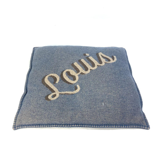 LOUIS VUITTON M70336 ロゴ ピロー 枕 インテリア クッション ウール レディース - brandshop-reference