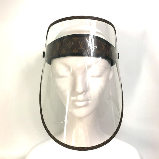 LOUIS VUITTON M76727 モノグラム ビジェール LV シールド 帽子 フェイスシールド サンバイザー モノグラムキャンバス レディース - brandshop-reference