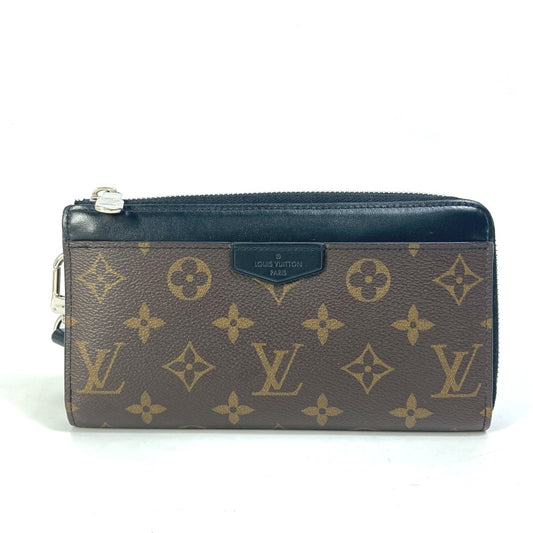 LOUIS VUITTON M69407 モノグラムマカサー ジッピードラゴンヌ ストラップ付 長財布 モノグラムキャンバス メンズ - brandshop-reference