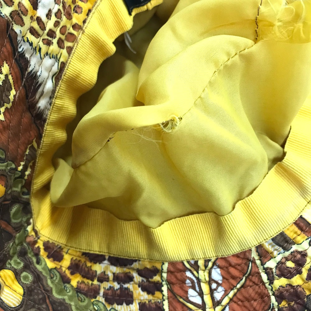 Salvatore Ferragamo ヒョウ 豹 アニマル キルティング 帽子 ハット ポリエステル レディース - brandshop-reference