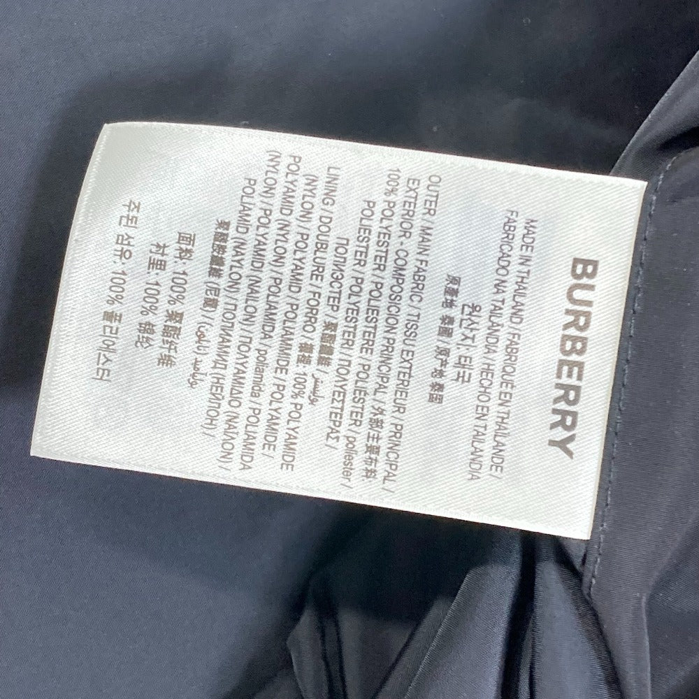 BURBERRY アウター アパレル 長袖 トップス 内チェック フーディ ロゴ ジップアップ ジャンバー ブルゾン ジャケット ナイロン メンズ - brandshop-reference