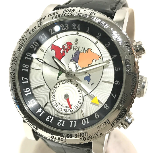 CORUM 983.201.20 クラシカルGMT 裏スケ 自動巻き 腕時計 SS メンズ - brandshop-reference