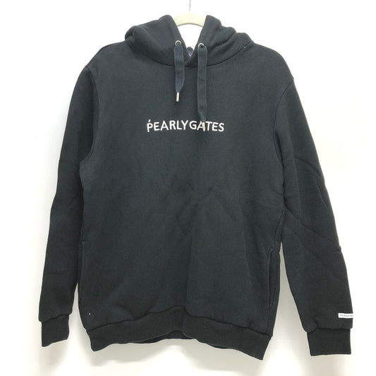 PEARLY GATES ロゴ フーディ パーカー コットン メンズ - brandshop-reference
