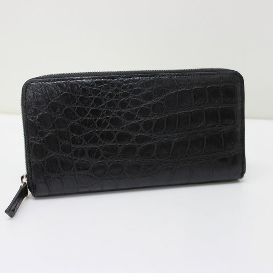 no brand メンズ レディース ラウンドファスナー長財布 クロコダイル レディース 長財布(小銭入れあり) - brandshop-reference
