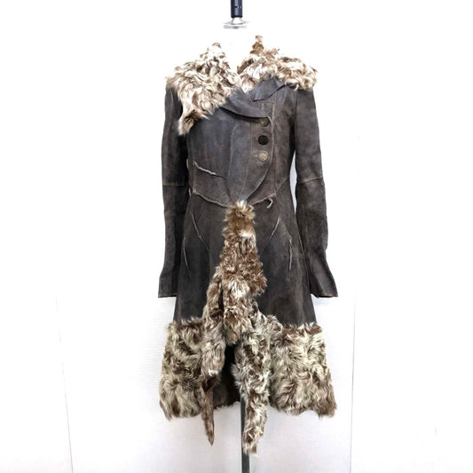 ARTICO タグ有 ファーコート ロングコート ロングコート ムートン レディース - brandshop-reference