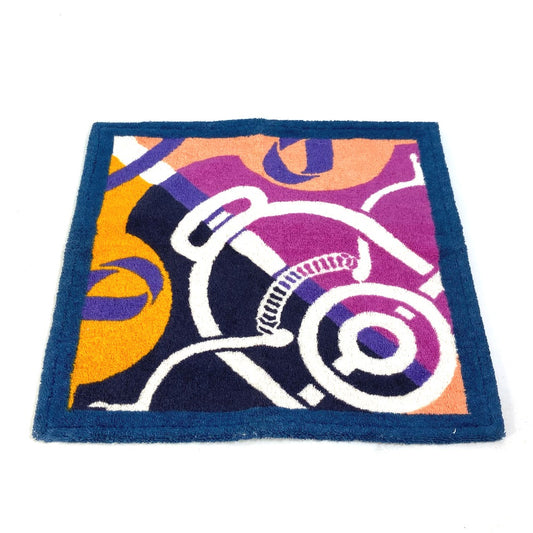 HERMES カレ・ド・プラージュ スクエア ハンドタオル タオル コットン レディース - brandshop-reference