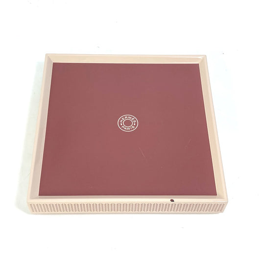 HERMES インテリア ジュエリートレイ トレイ トレー スクエア ロゴ 小物入れ ウッド レディース - brandshop-reference