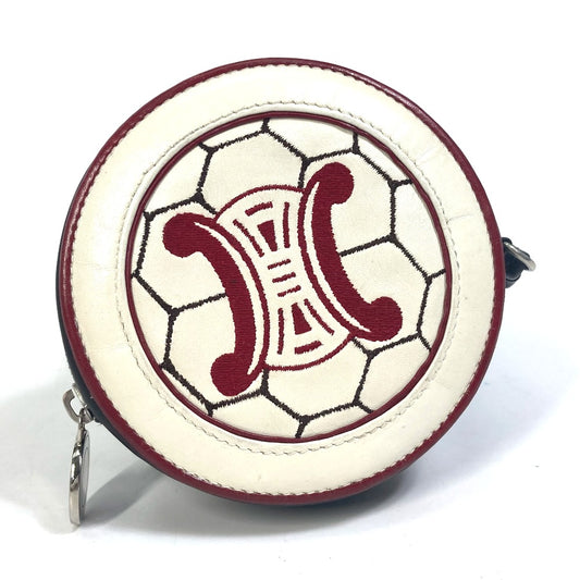 CELINE 財布 小銭入れ FIFA 2002 サッカーボール コインケース レザー レディース - brandshop-reference