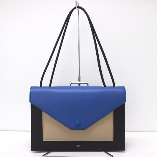 CELINE トリコロール レザー レディース ショルダーバッグ - brandshop-reference